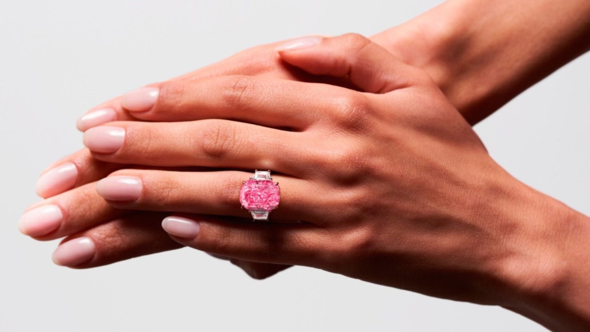 $34.8 million rare pink diamond sold at sotheby’s