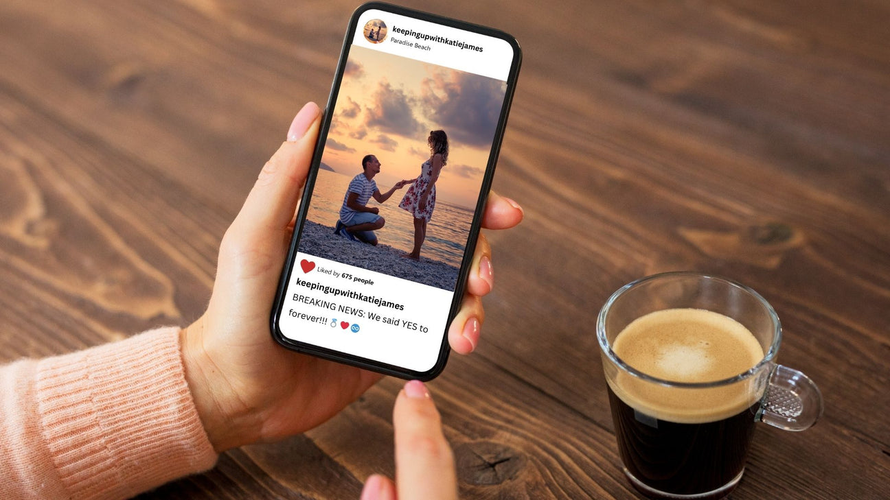 50 Instagram caption ideas to announce your engagement