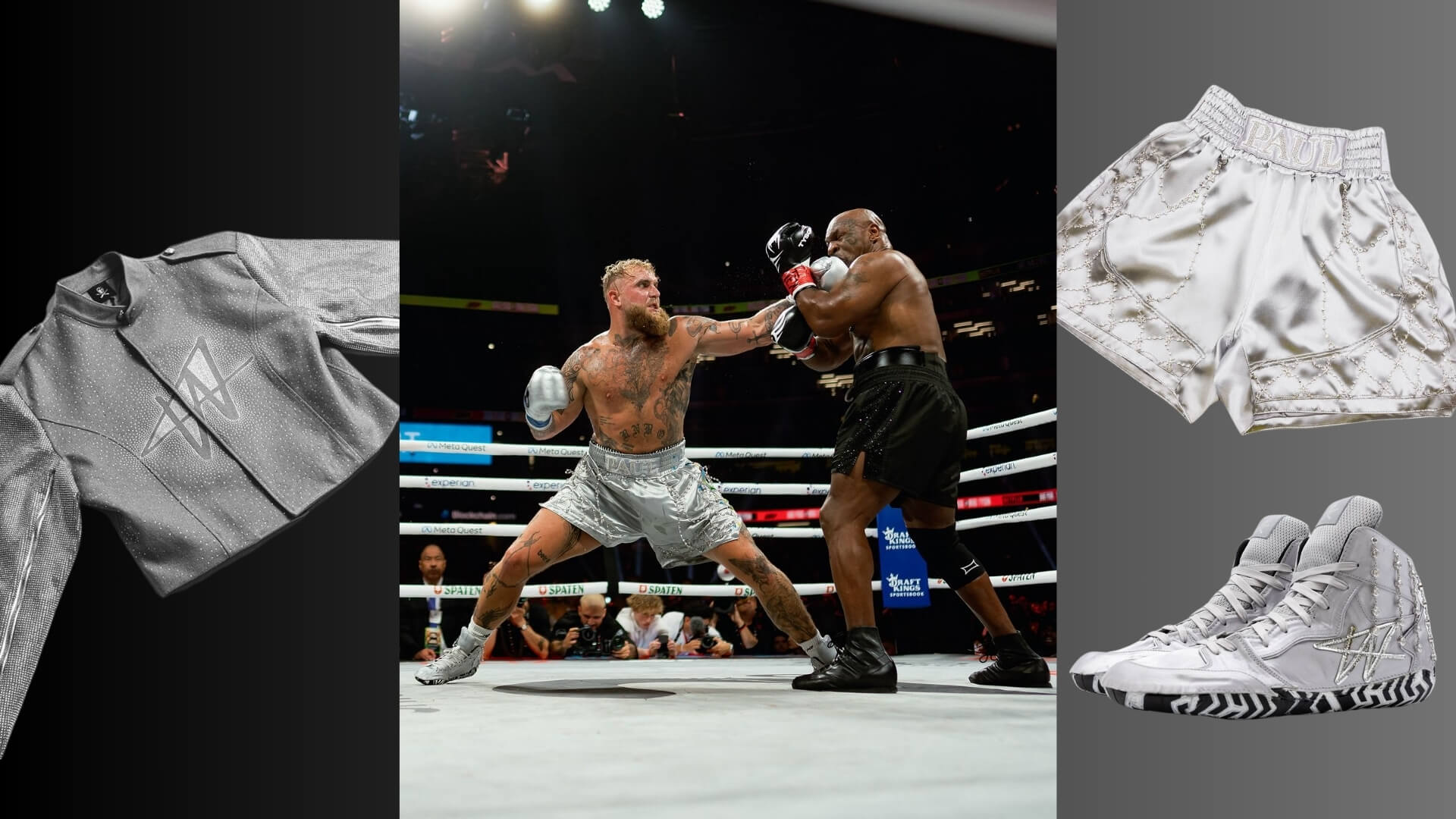 Jake Paul's $1 Million Diamond Boxing Outfit In Fight Against Mike Tyson