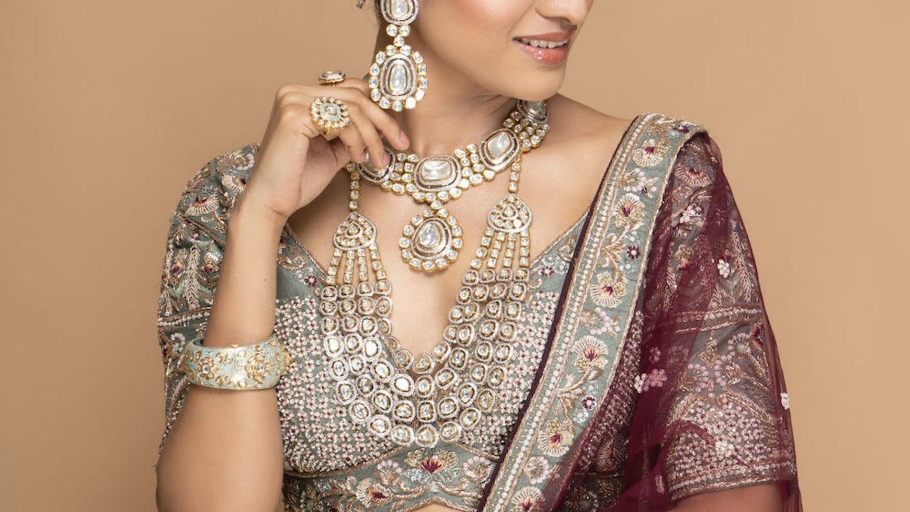 What is kundan and polki jewelry?