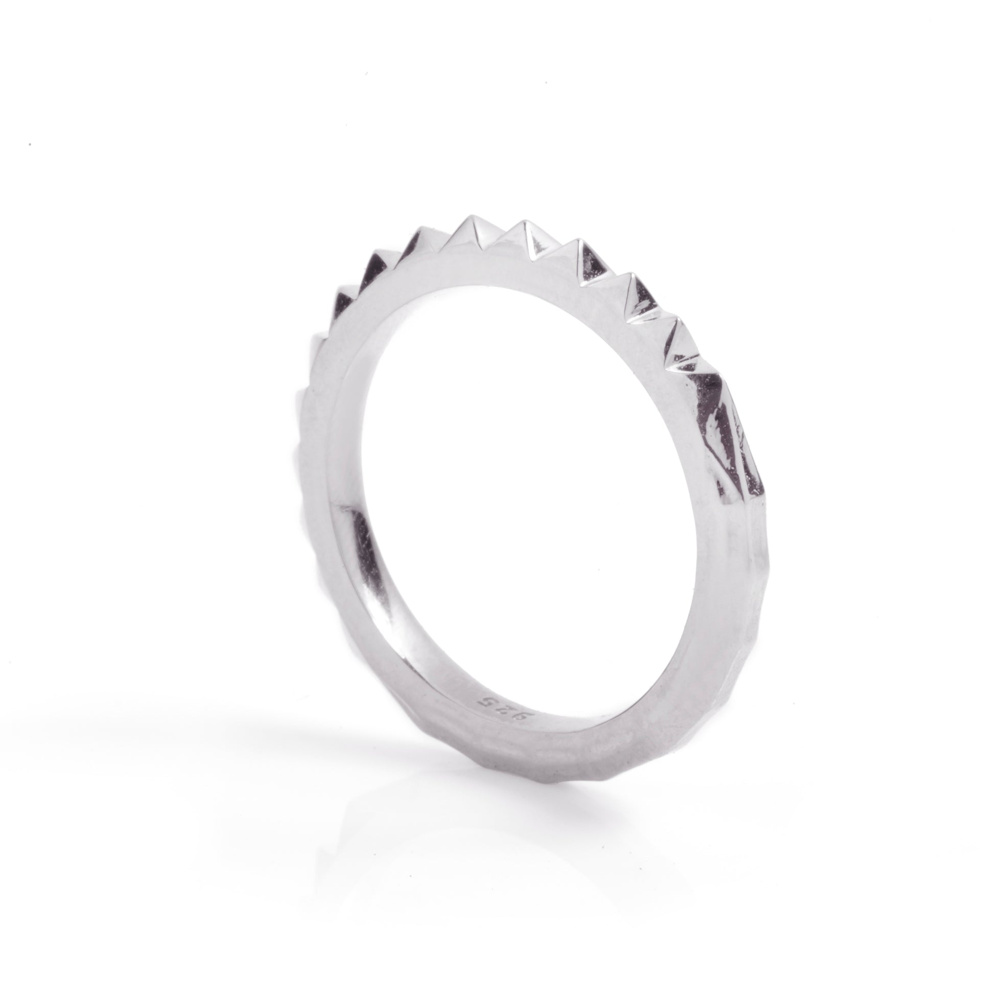 Crocodile Ring Silver