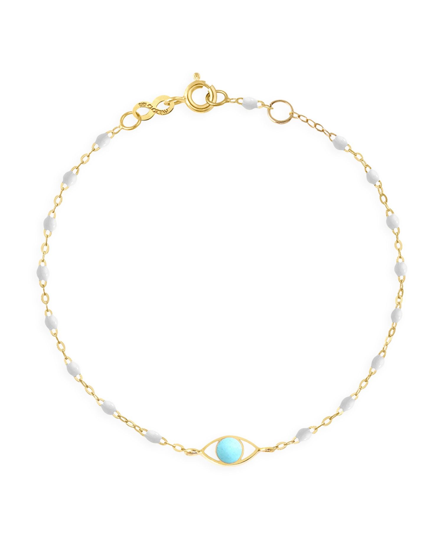 Resin & 18K Yellow Gold Voyage Classic Eye Bracelet