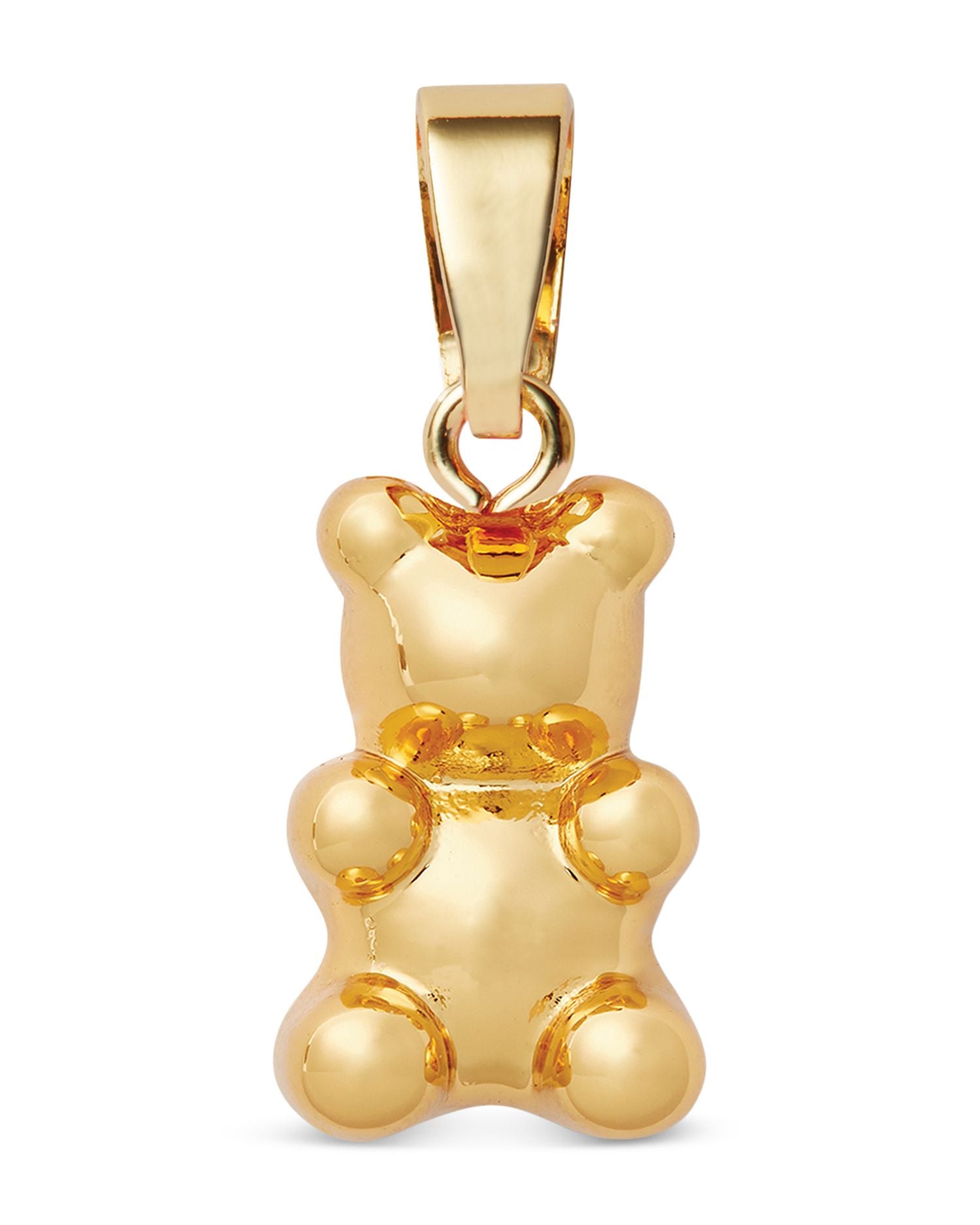 Golden Nostalgia Bear Pendant