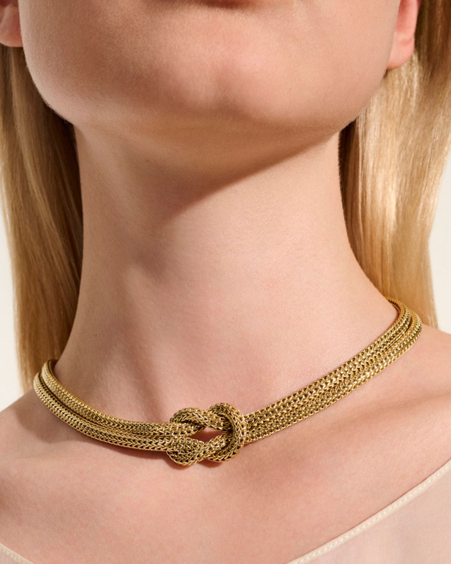 Store 14k Gold Necklace Chain HAS 2 KNOTS