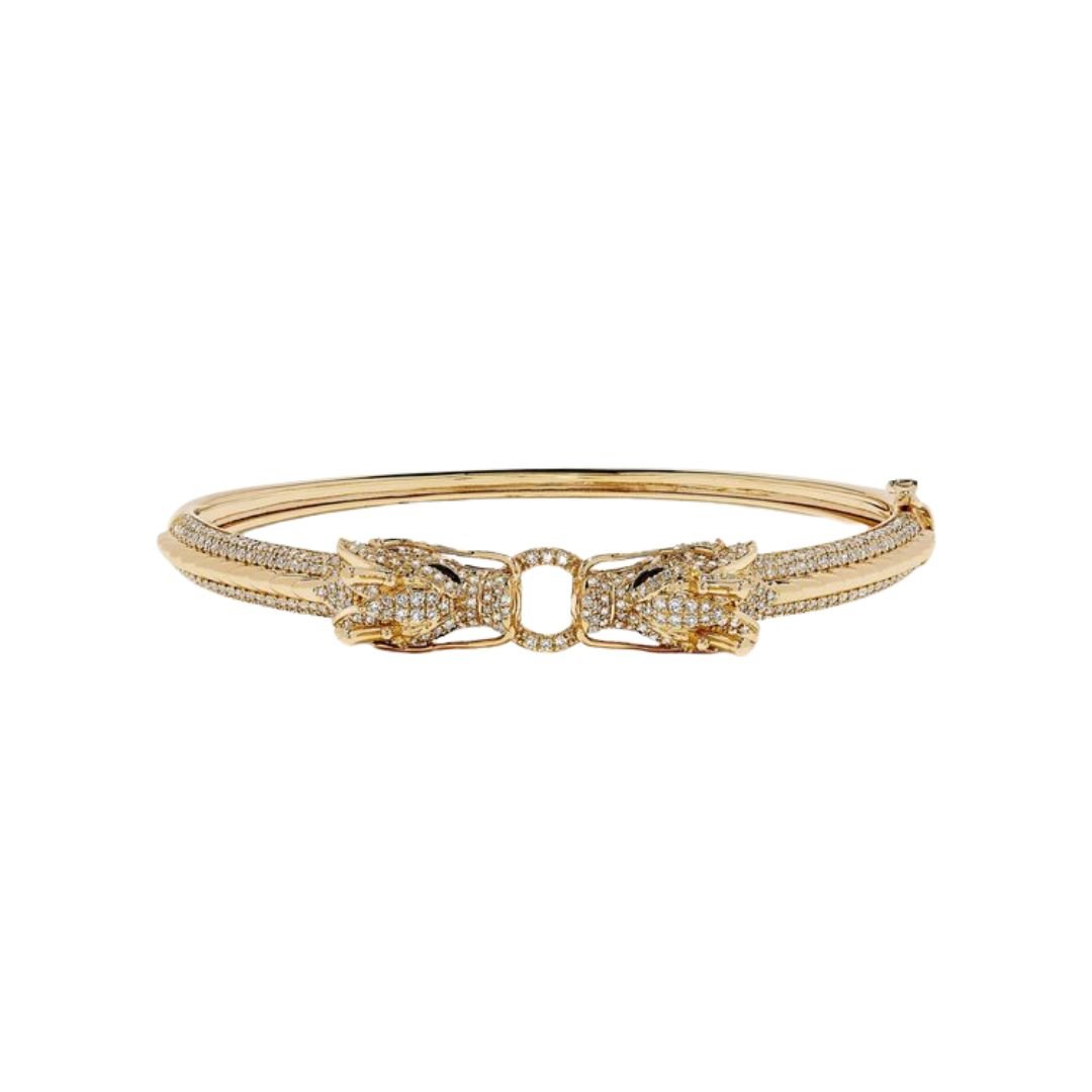 effy-safari-diamond-dragon-bangle