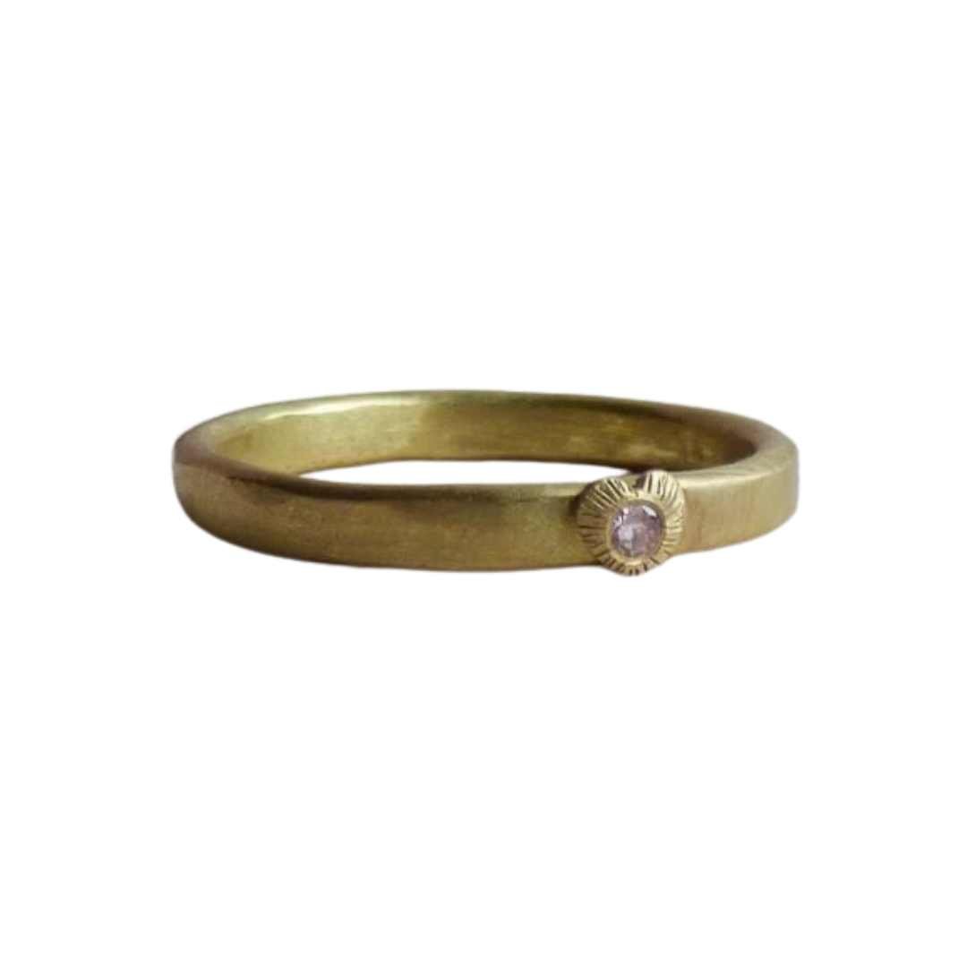 Posy Wedding Ring in 18k Gold