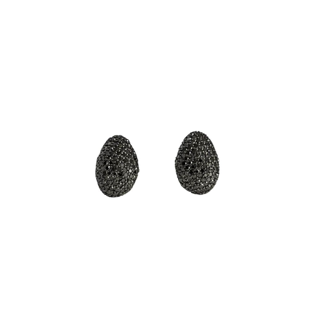 pebble-black-diamond-stud-earrings