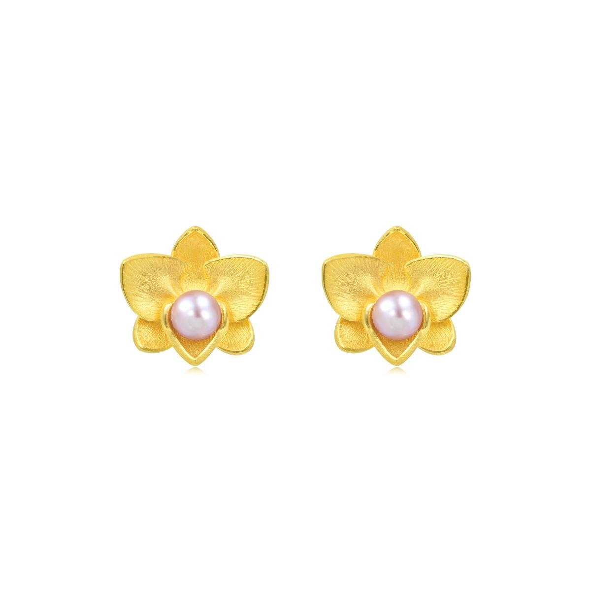 floral-gold-earrings-chow-sang-sang