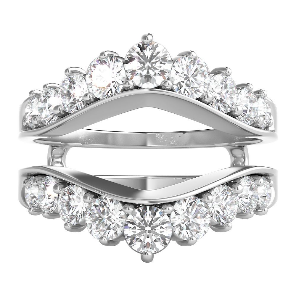 1 1/2 ct. tw. Diamond Ring Enhancer in 14K White Gold