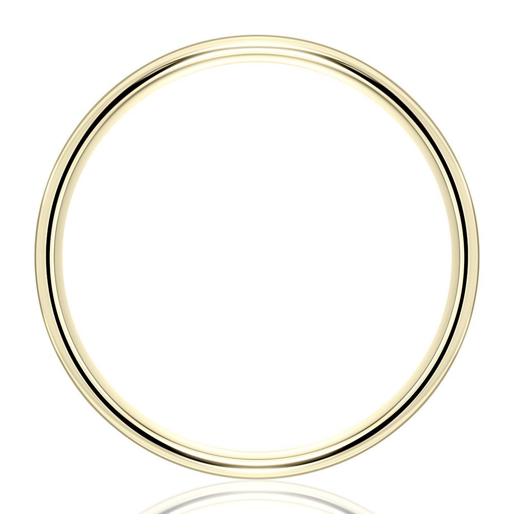 Wedding Band in 10K Yellow Gold, 4MM