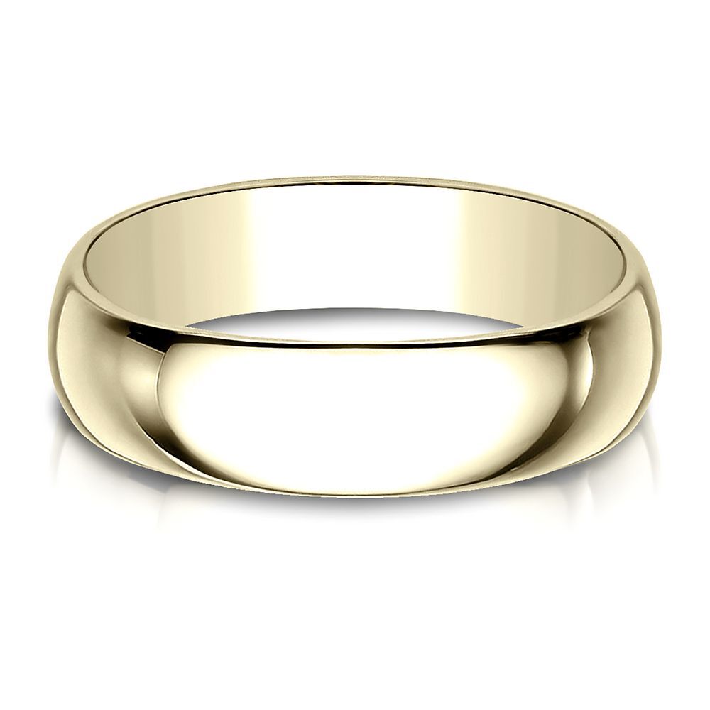 Wedding Band in 10K Yellow Gold, 6MM