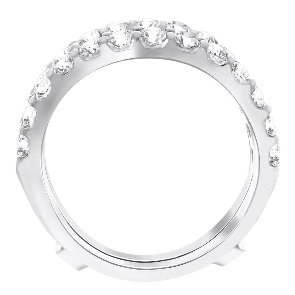 1 1/2 ct. tw. Diamond Ring Enhancer in 14K White Gold