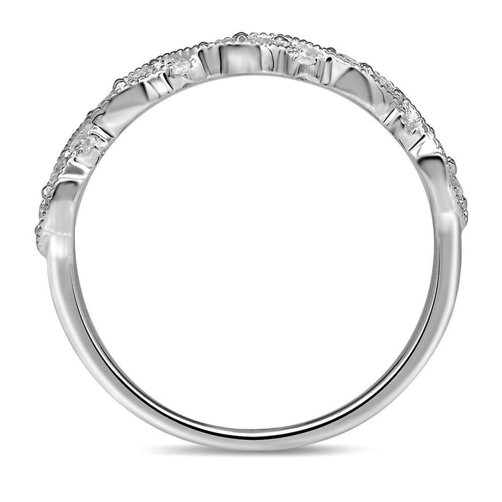 1/4 ct. tw. Diamond Band in 10K White Gold