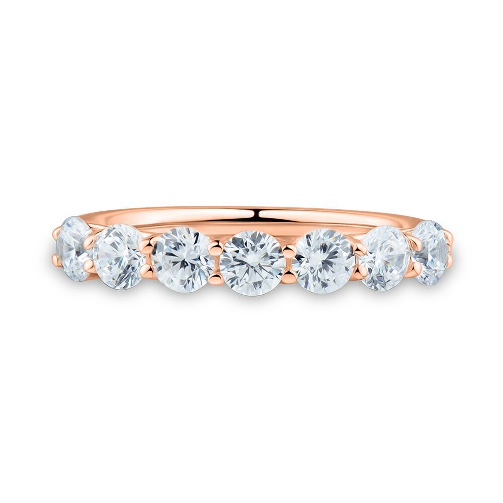 1 1/2 ct. tw. Diamond Band in 14K Rose Gold