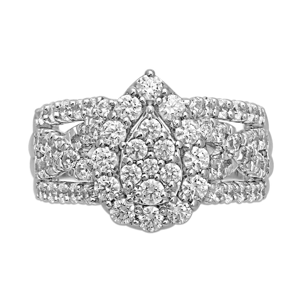 1 1/2 ct. tw. Diamond Engagement Ring in 10K White Gold