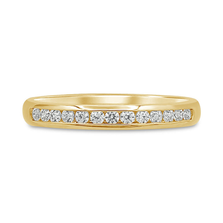 1/4 ct. tw. Diamond Anniversary Band in 14K Yellow Gold