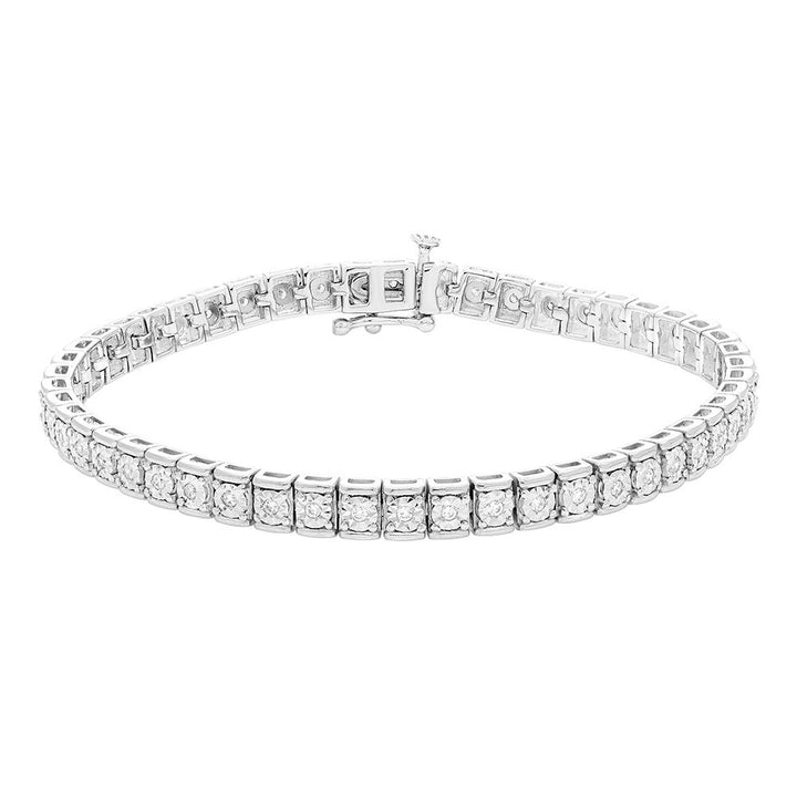 Diamond Bracelet in Sterling Silver (1/2 ct. tw.)