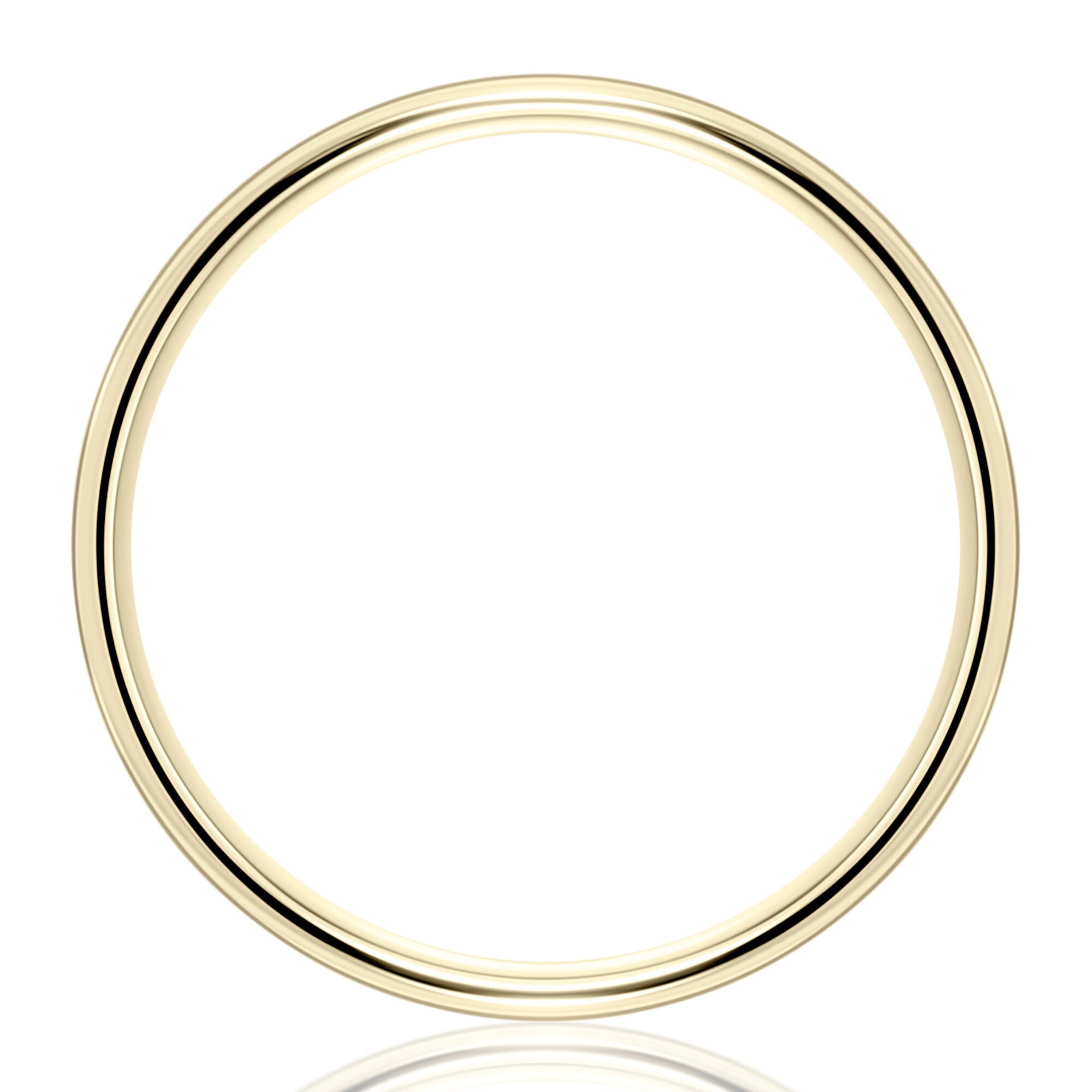 Wedding Band in 14K Yellow Gold, 7MM