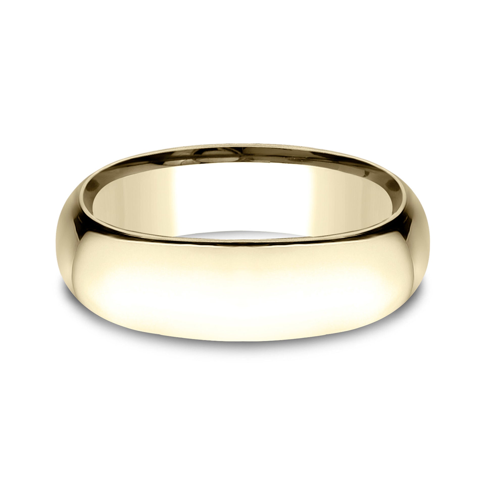 Wedding Band in 14K Yellow Gold, 7MM