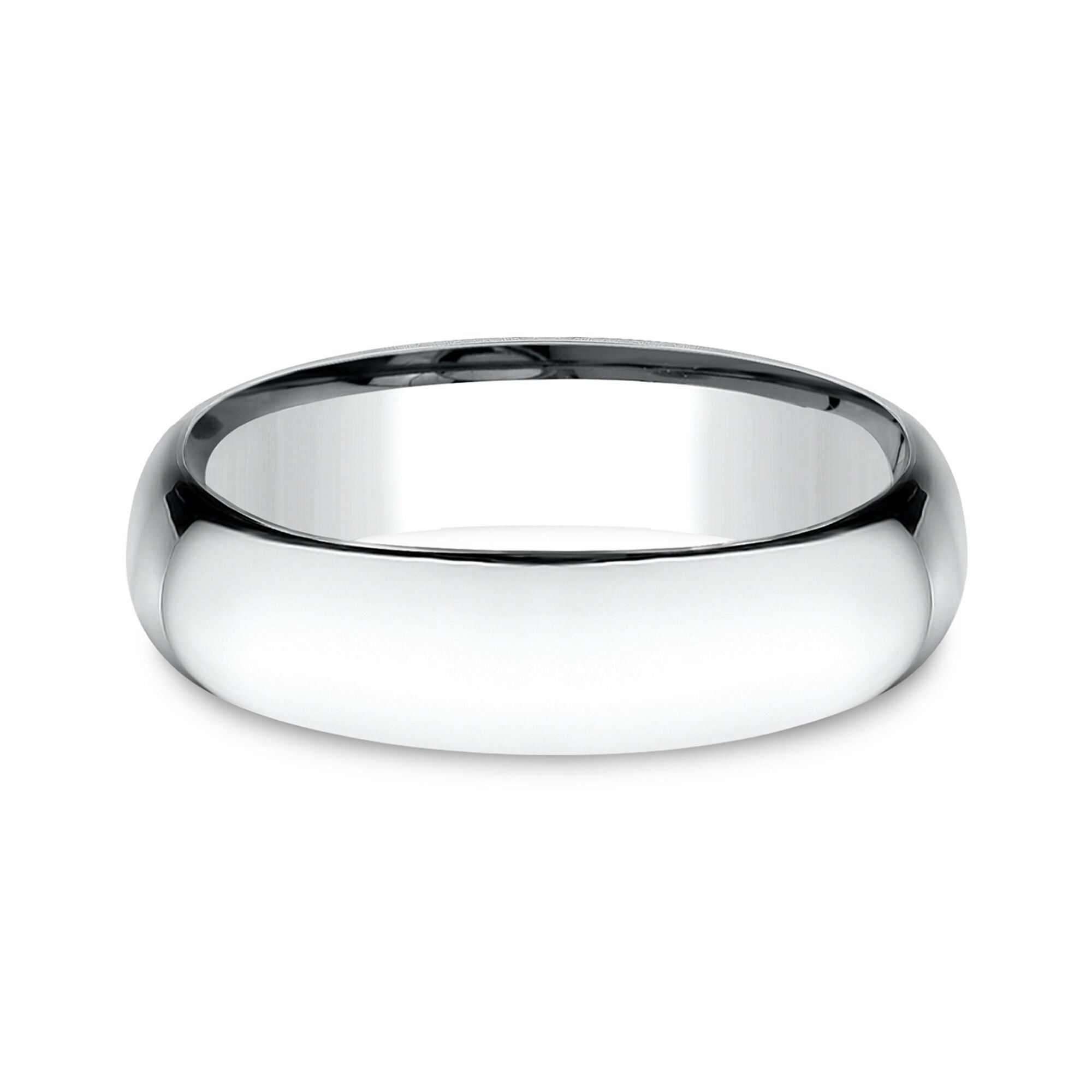 Wedding Band in Platinum, 6MM