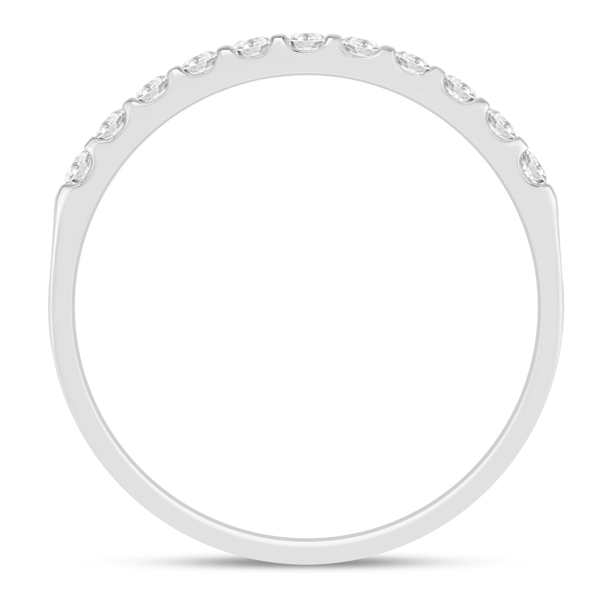 Diamond Band in 10K White Gold (1/7 ct. tw.)