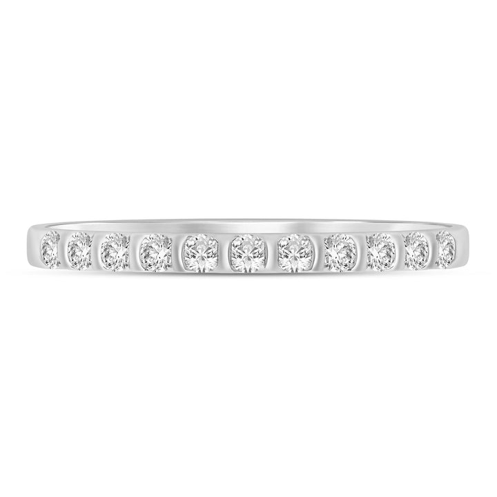 Diamond Band in 10K White Gold (1/7 ct. tw.)