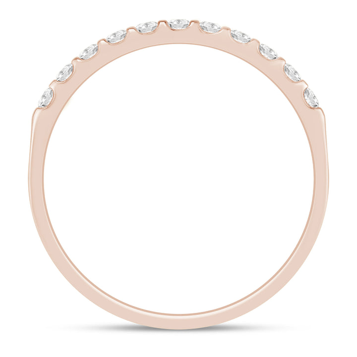 Diamond Band in 10K Rose Gold (1/7 ct. tw.)