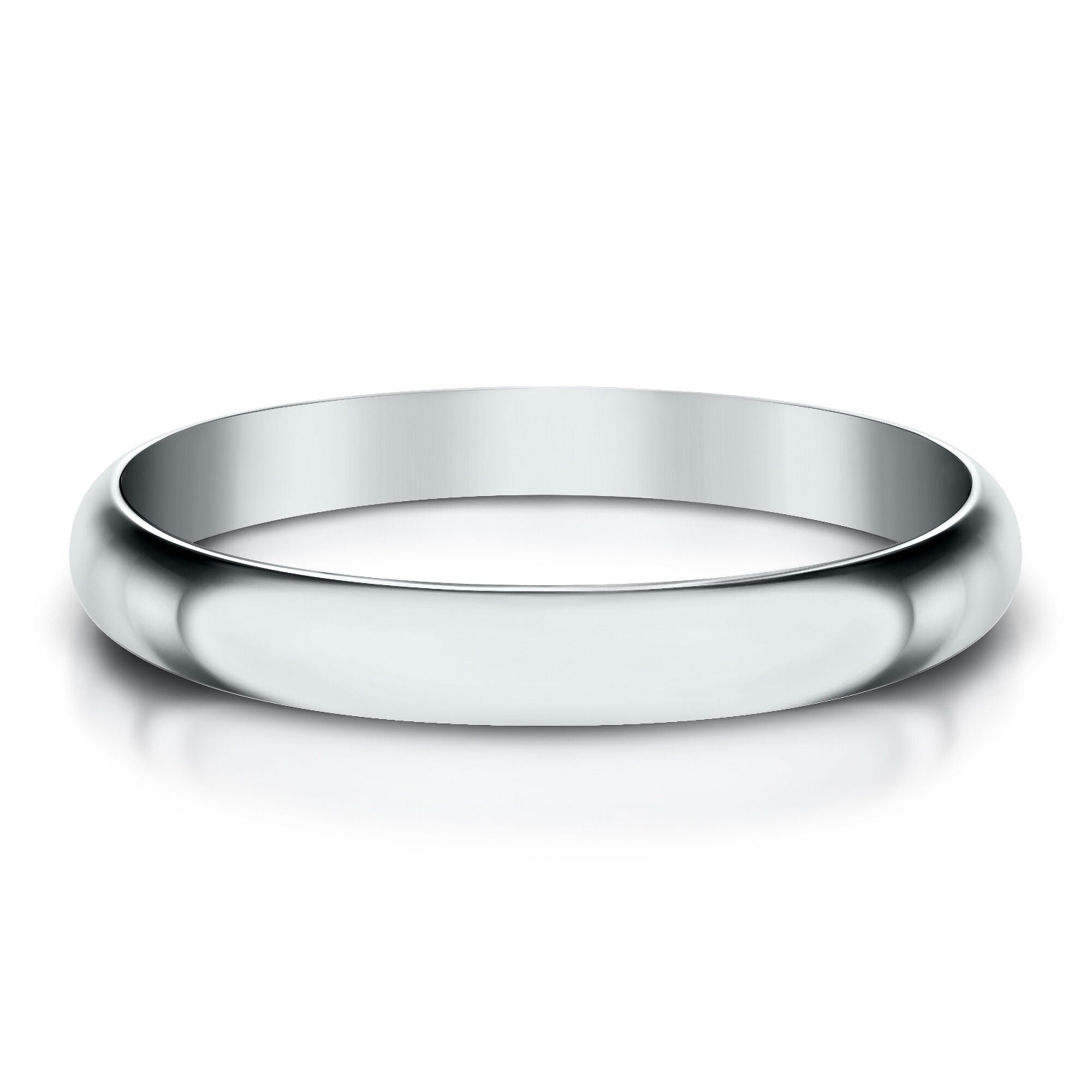 Wedding Band in Platinum, 2MM