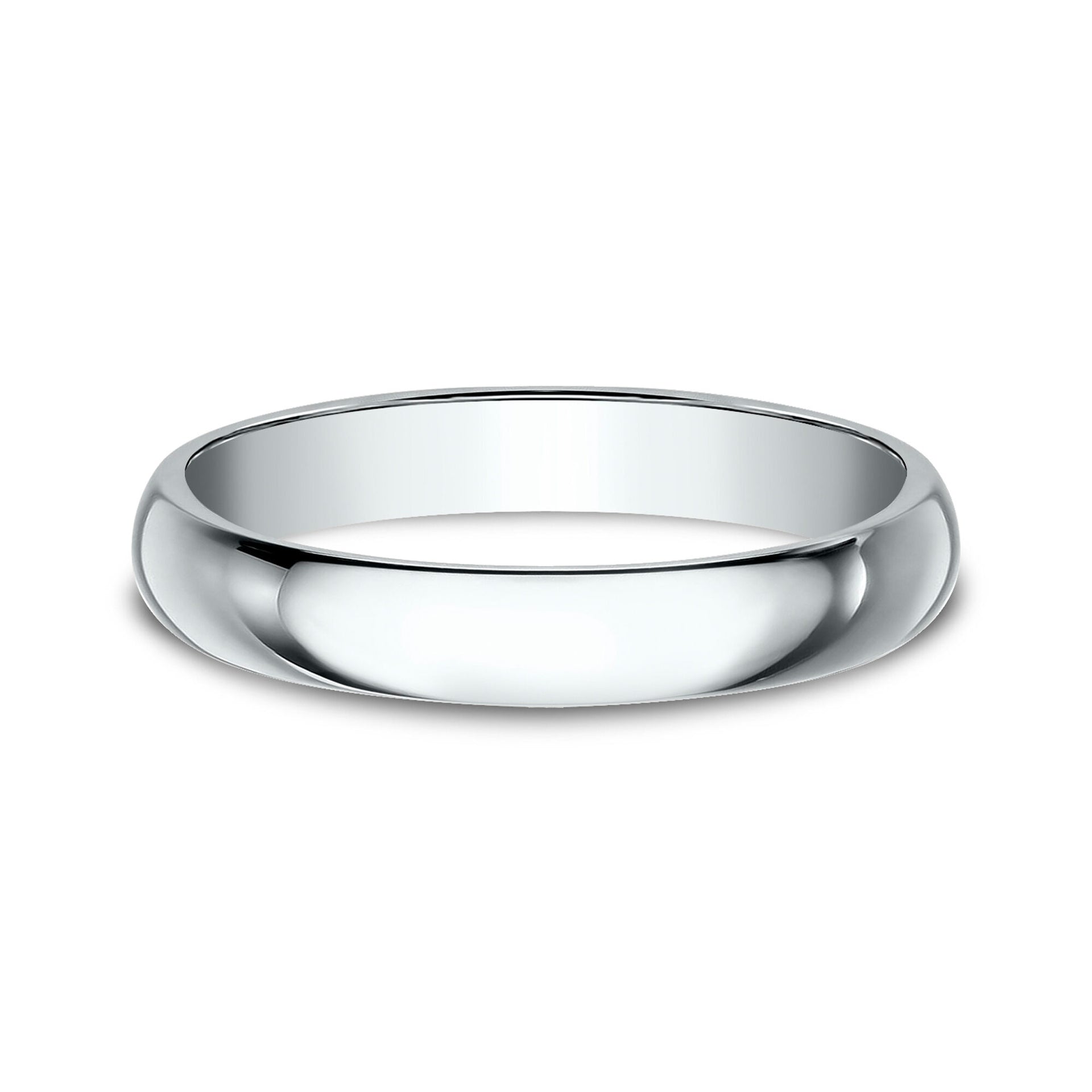 Wedding Band in 10K White Gold, 3MM