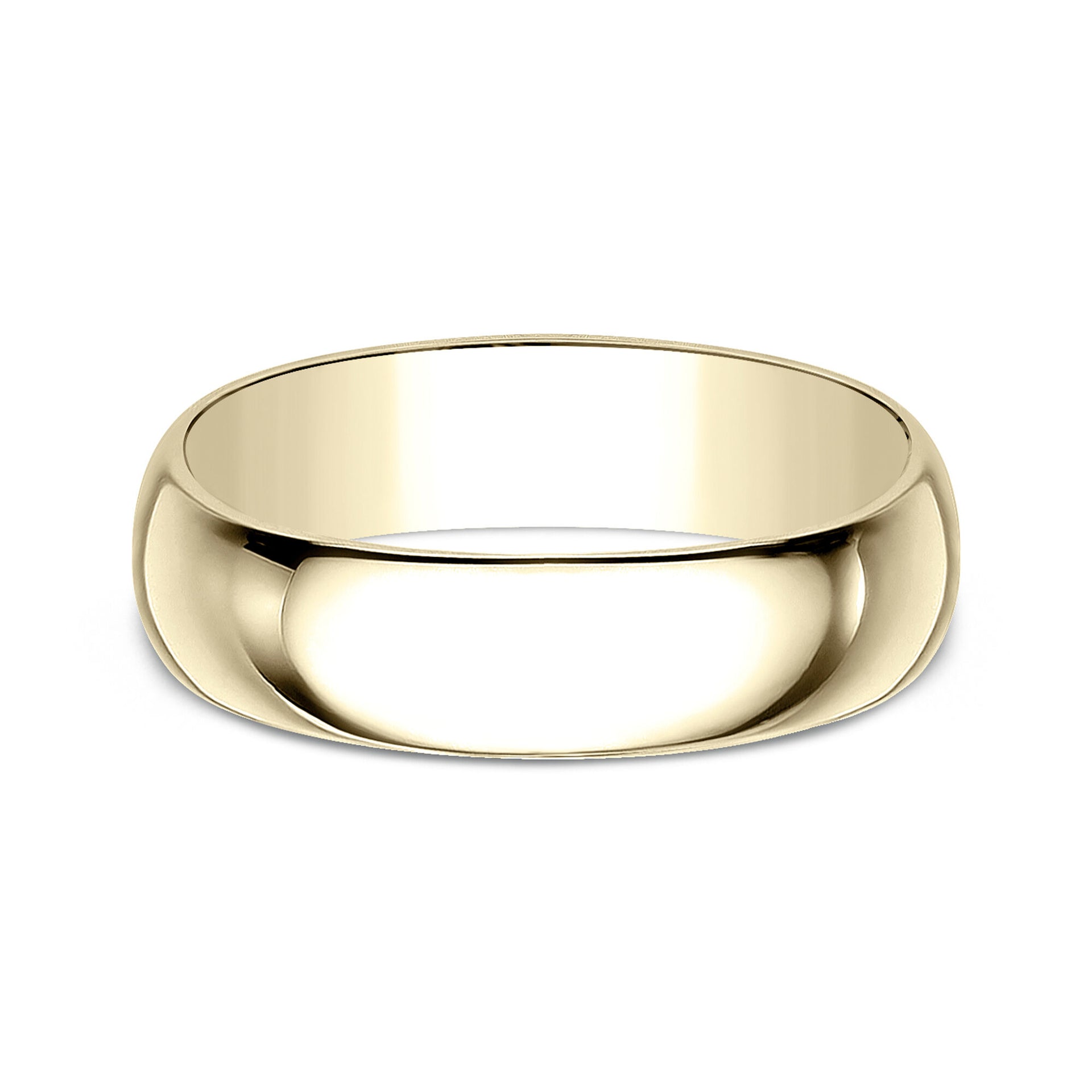 Wedding Band in 10K Yellow Gold, 7MM