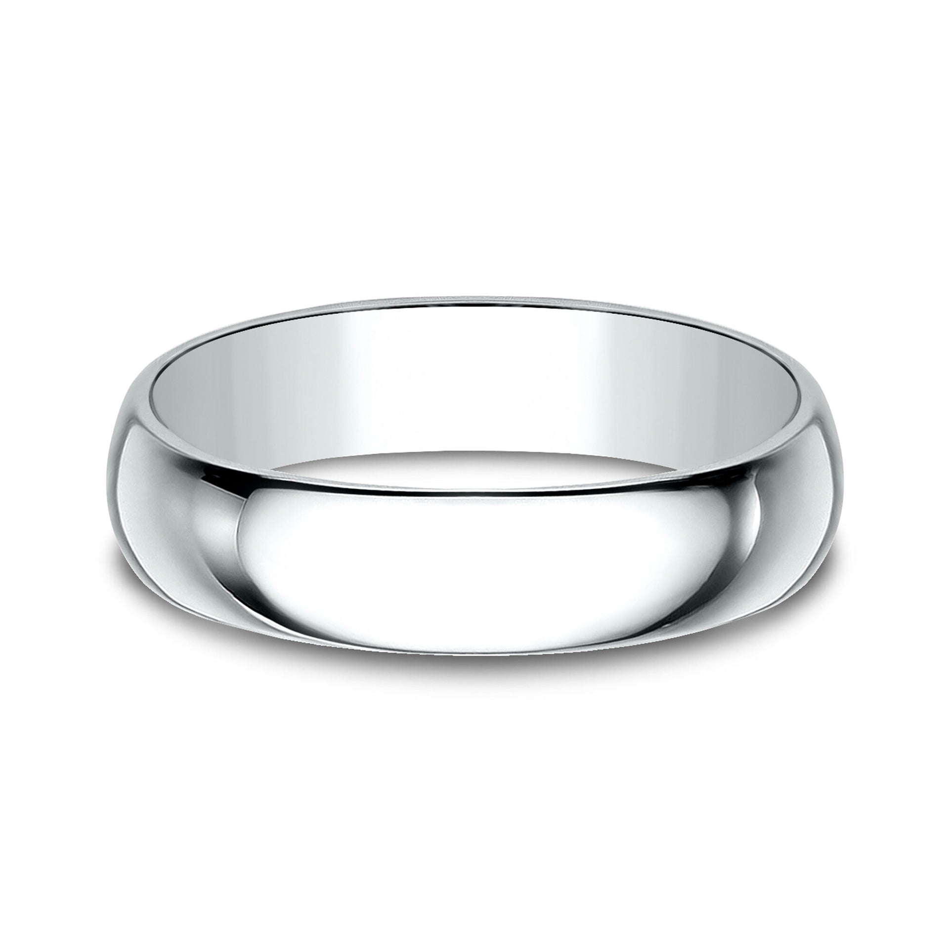 Wedding Band in 10K White Gold, 5MM