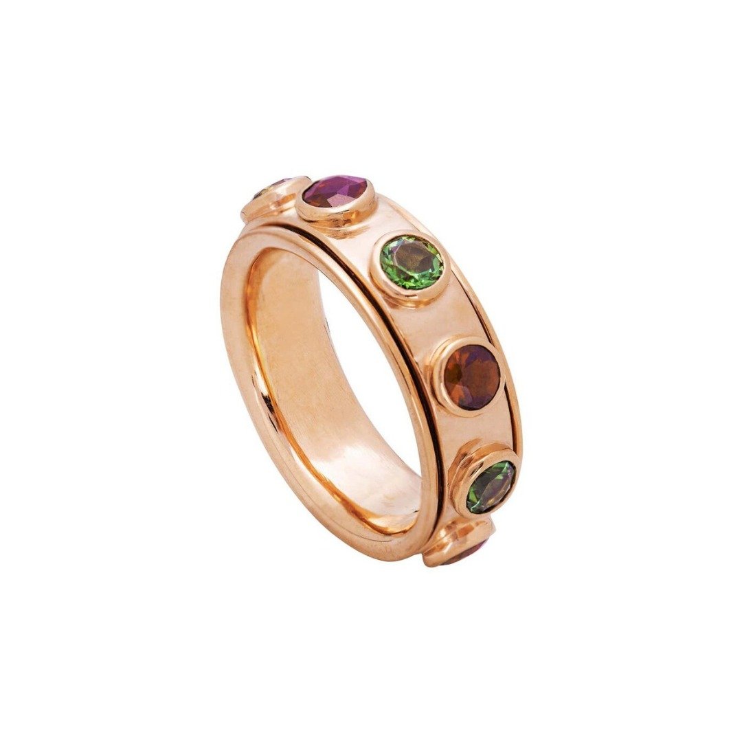 tourmaline-and-garnet-no-stress-rotating-band-ring