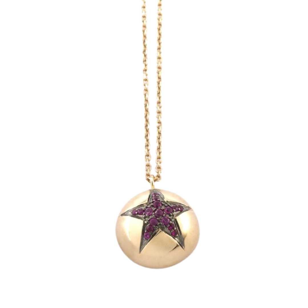 round-star-necklace