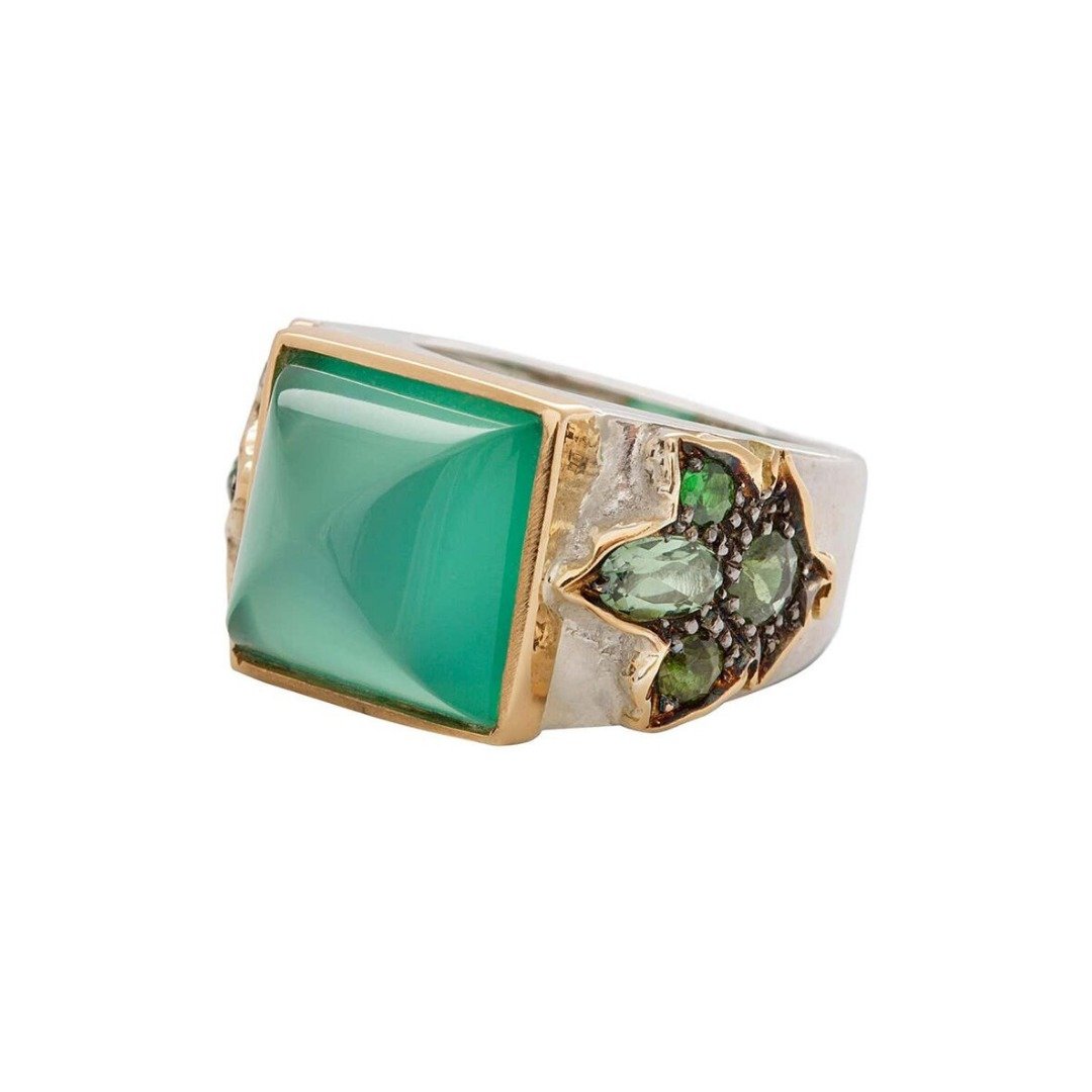 green-agate-and-tourmaline-ivy-ring