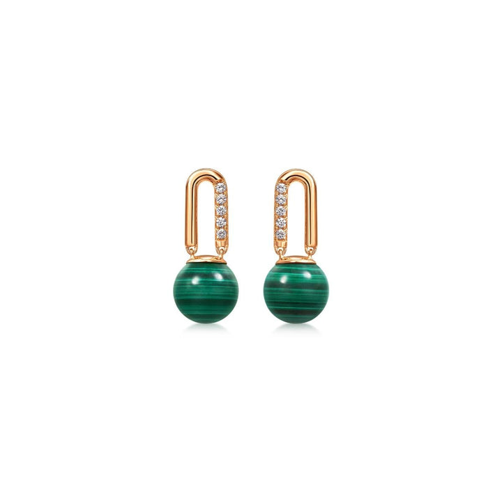 cosmos-rose-gold-malachite-earrings-chow-sang-sang