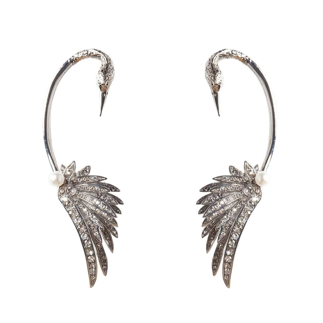 swan-silver-earrings