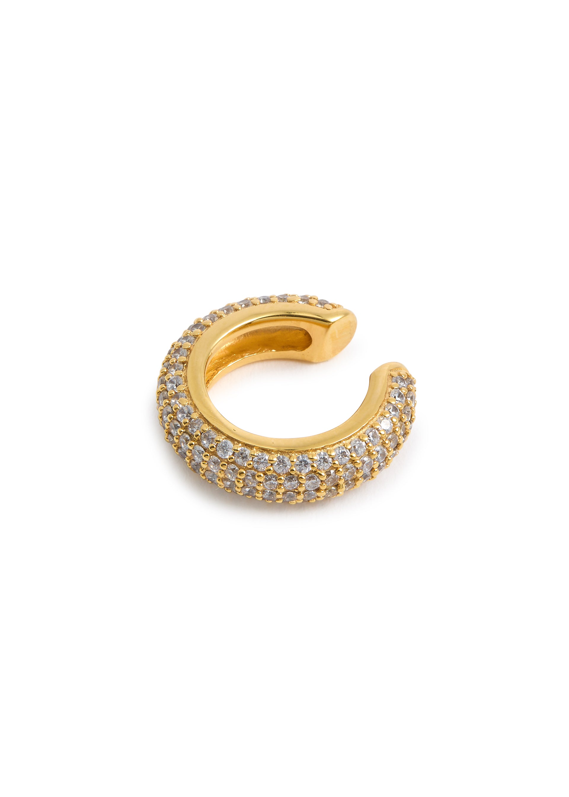 Sabine 18kt gold-plated ear cuff