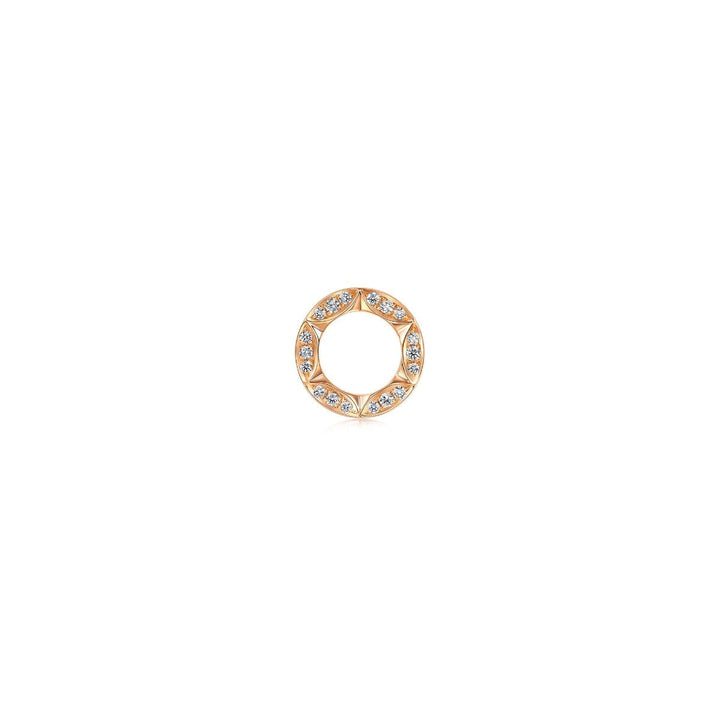 timeless-rose-gold-diamond-single-earring-chow-sang-sang