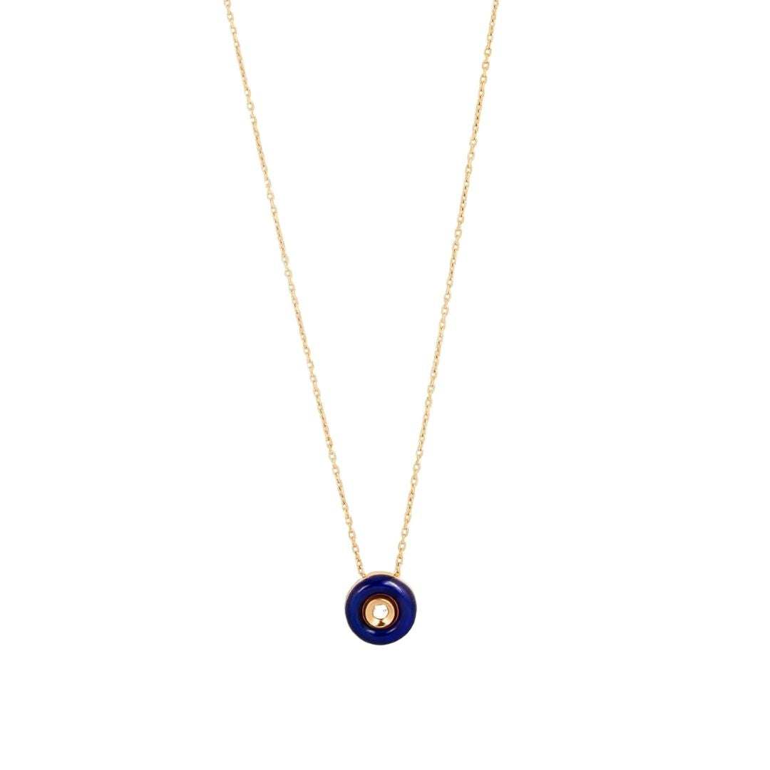 round-diamond-pendant-necklace-with-blue-enamel