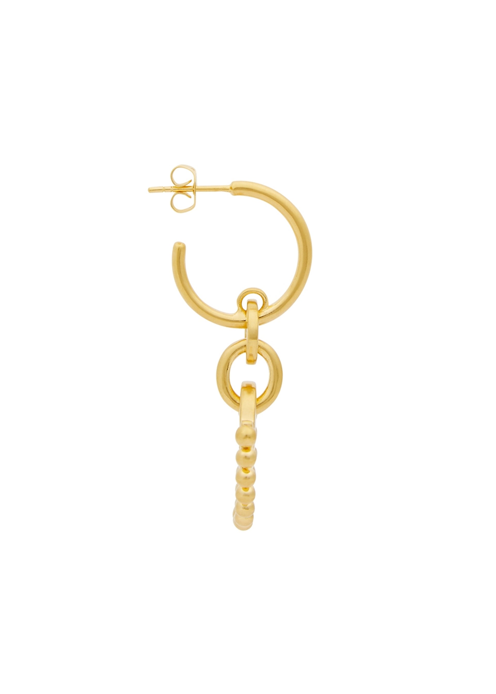 Calima Chandelier 18kt gold vermeil hoop earrings