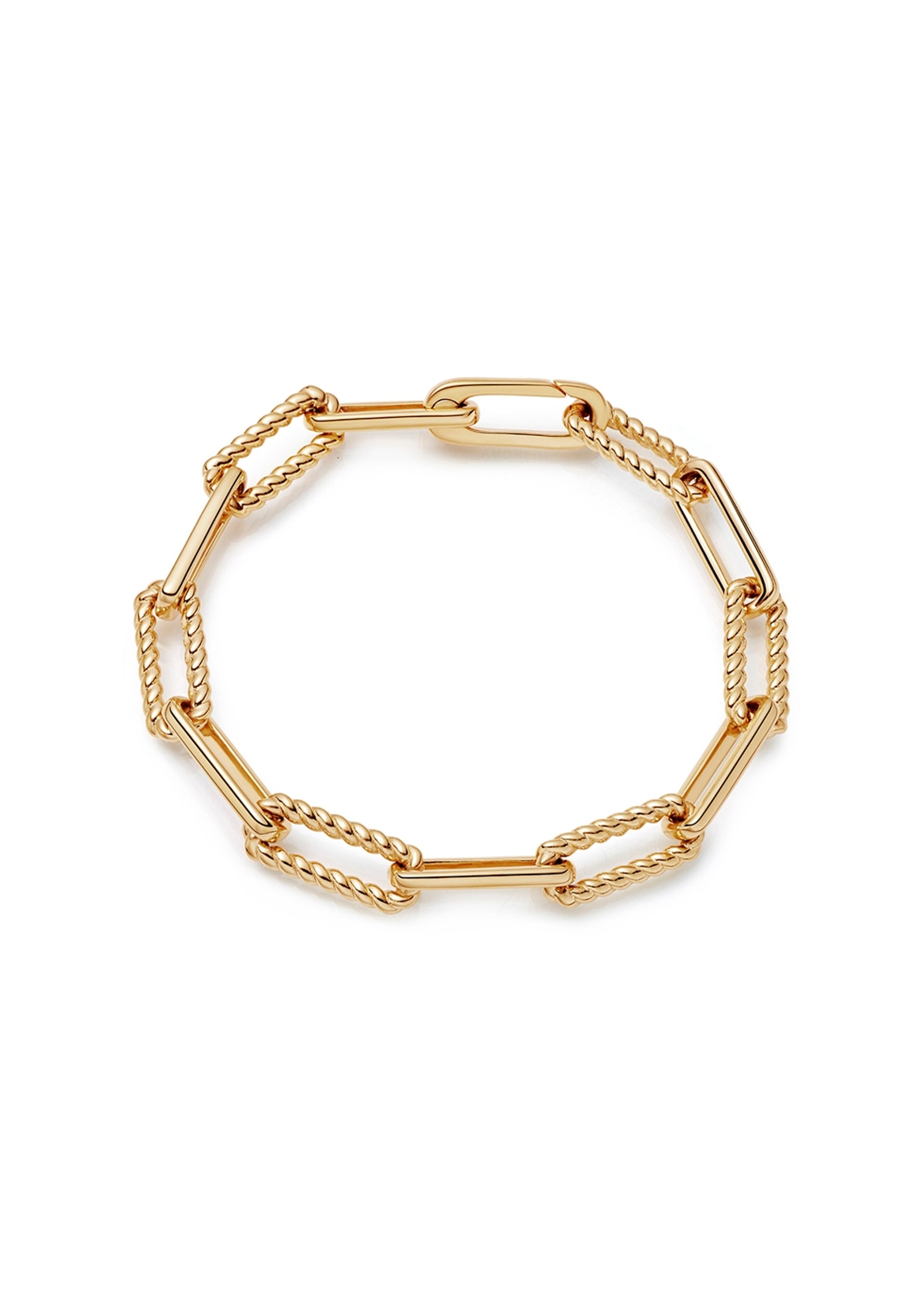 Coterie 18kt gold-plated chain bracelet