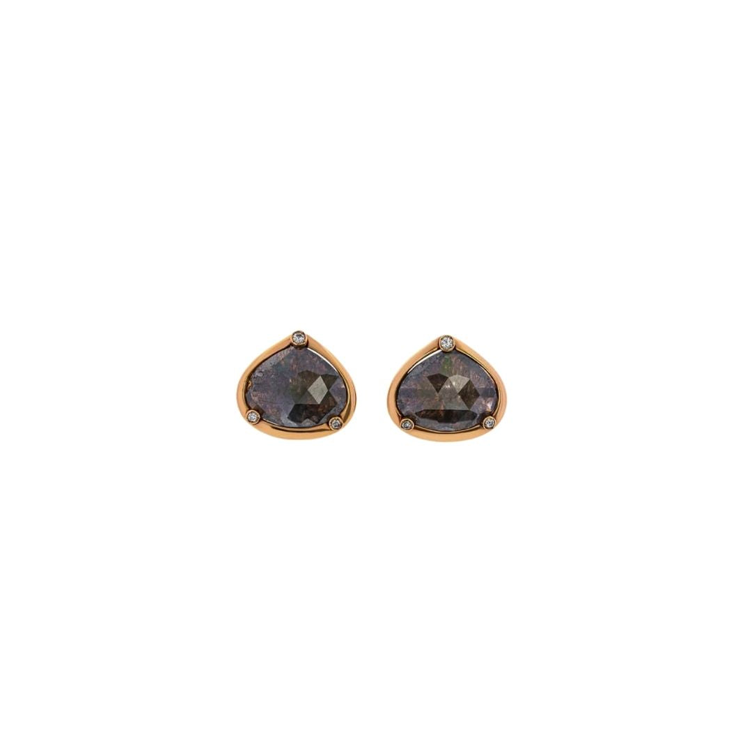 rose-cut-pear-grey-diamond-stud-earrings