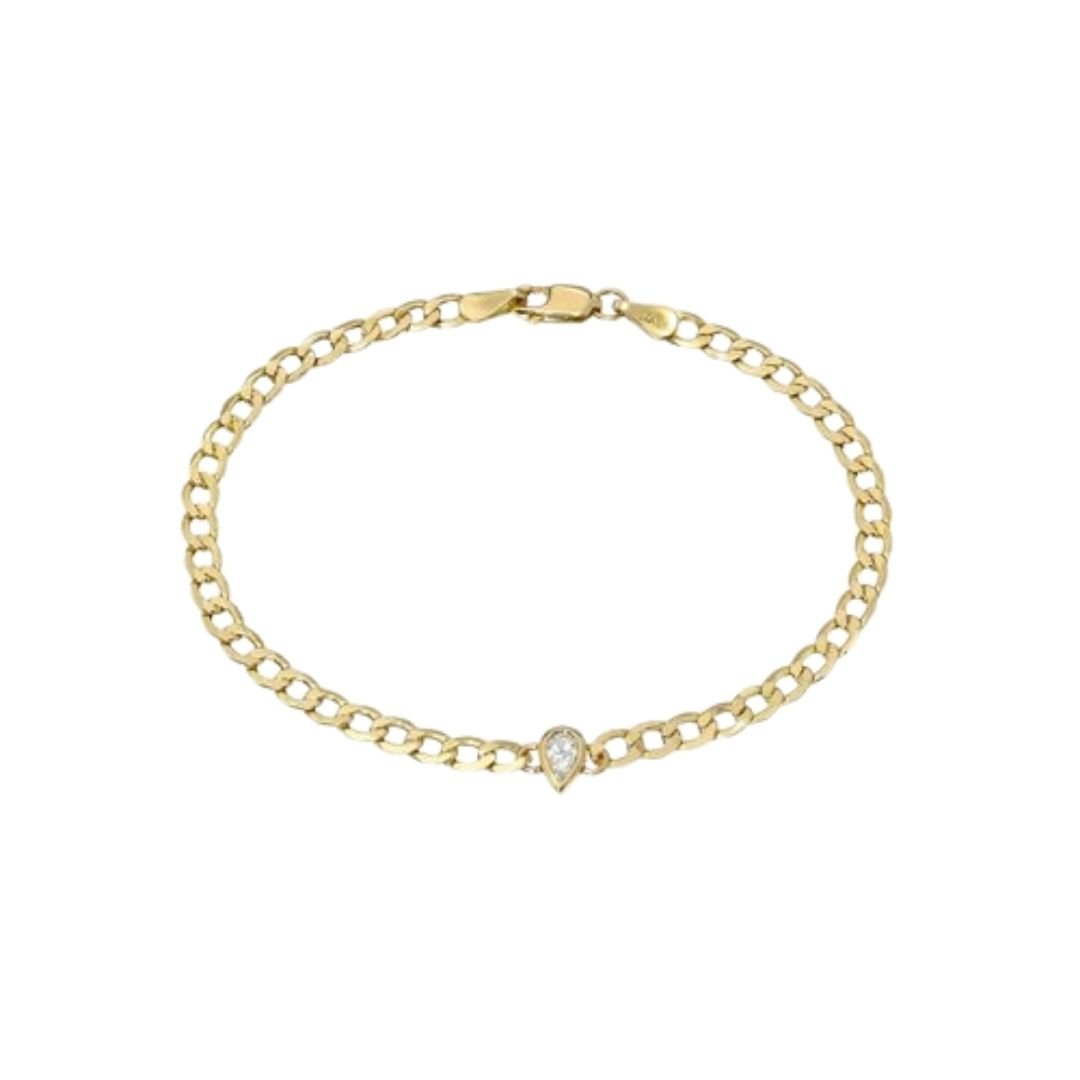 cuban-link-bracelet-with-diamond-pear-bezel