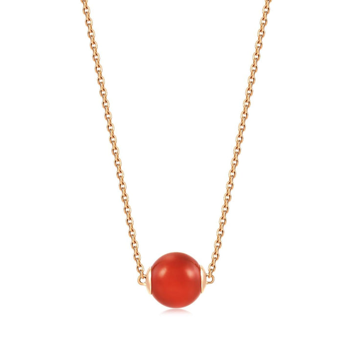 cosmos-18k-rose-gold-chalcedony-necklace-chow-sang-sang