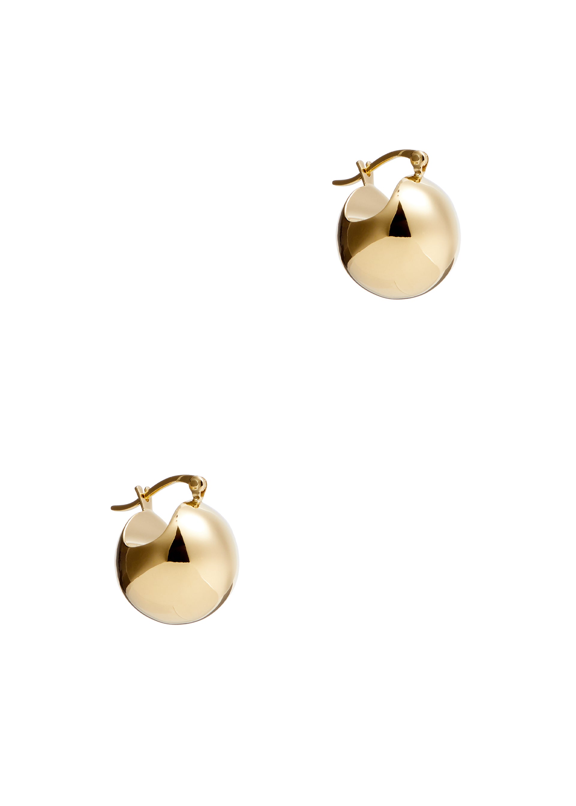 The Ingrid 18kt gold-plated drop earrings