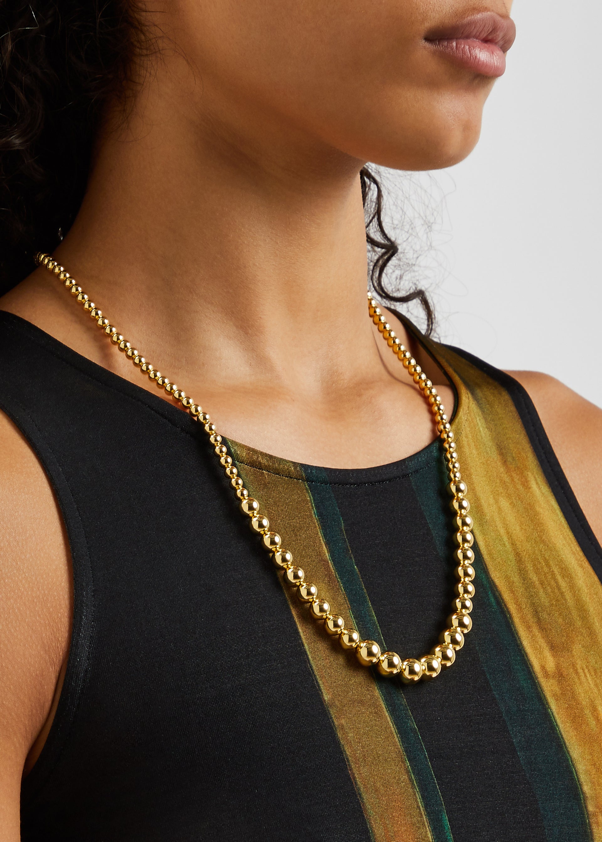 The Olivia 18kt gold-plated necklace