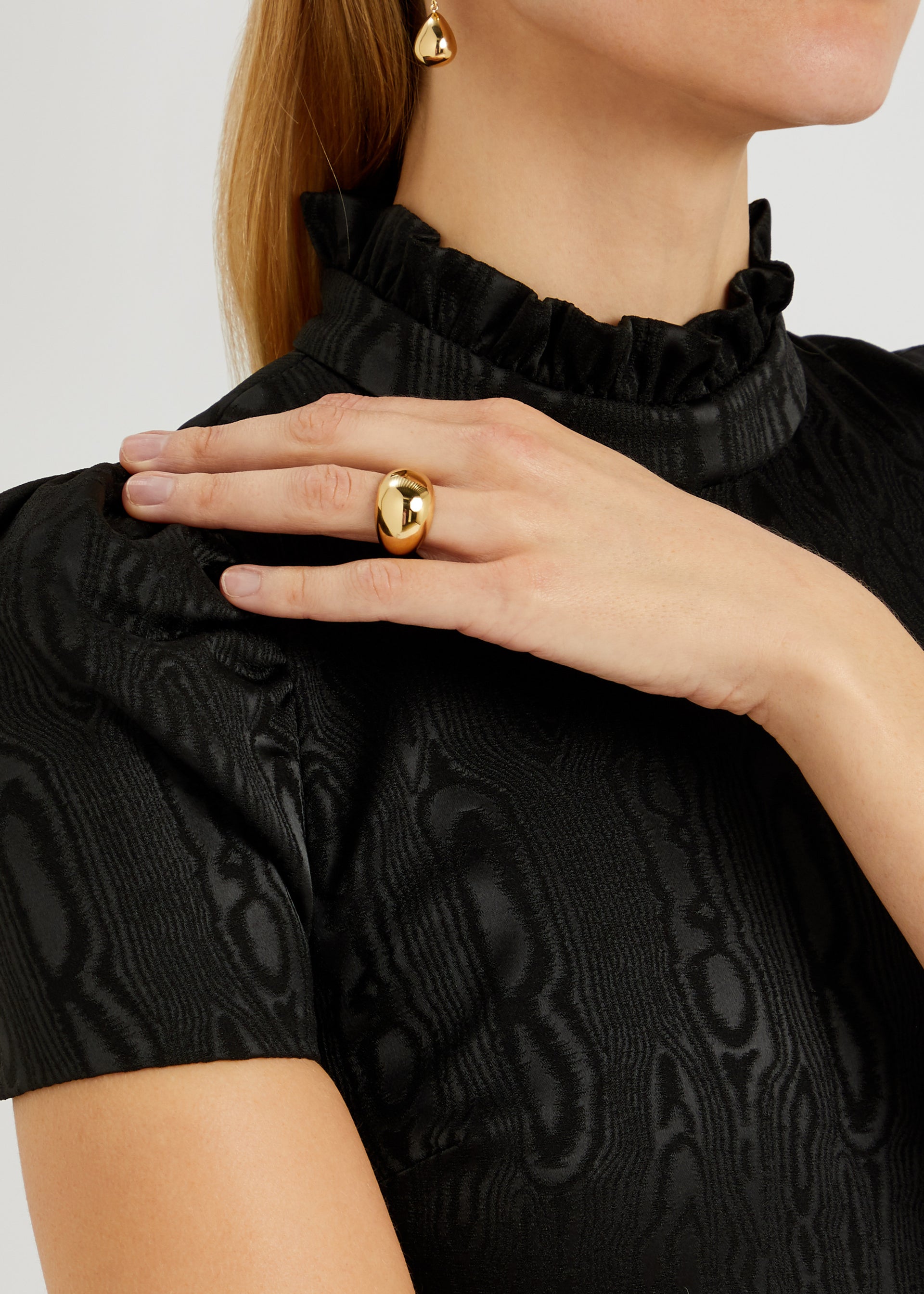 The Leah 18kt gold vermeil ring