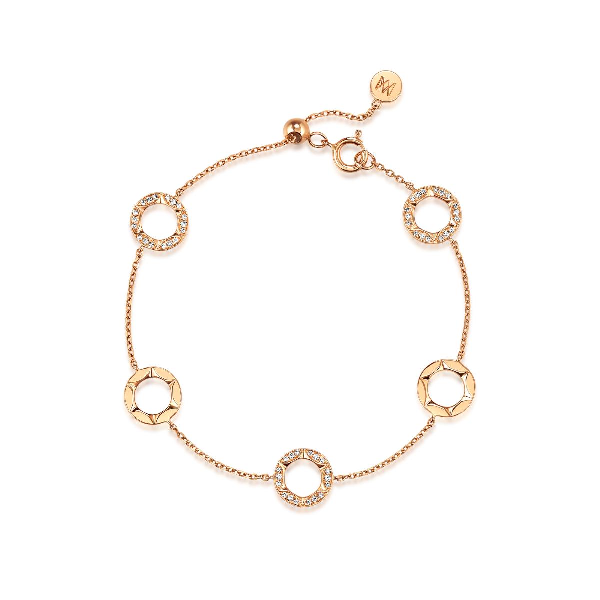 timeless-18k-rose-gold-diamond-bracelet-chow-sang-sang