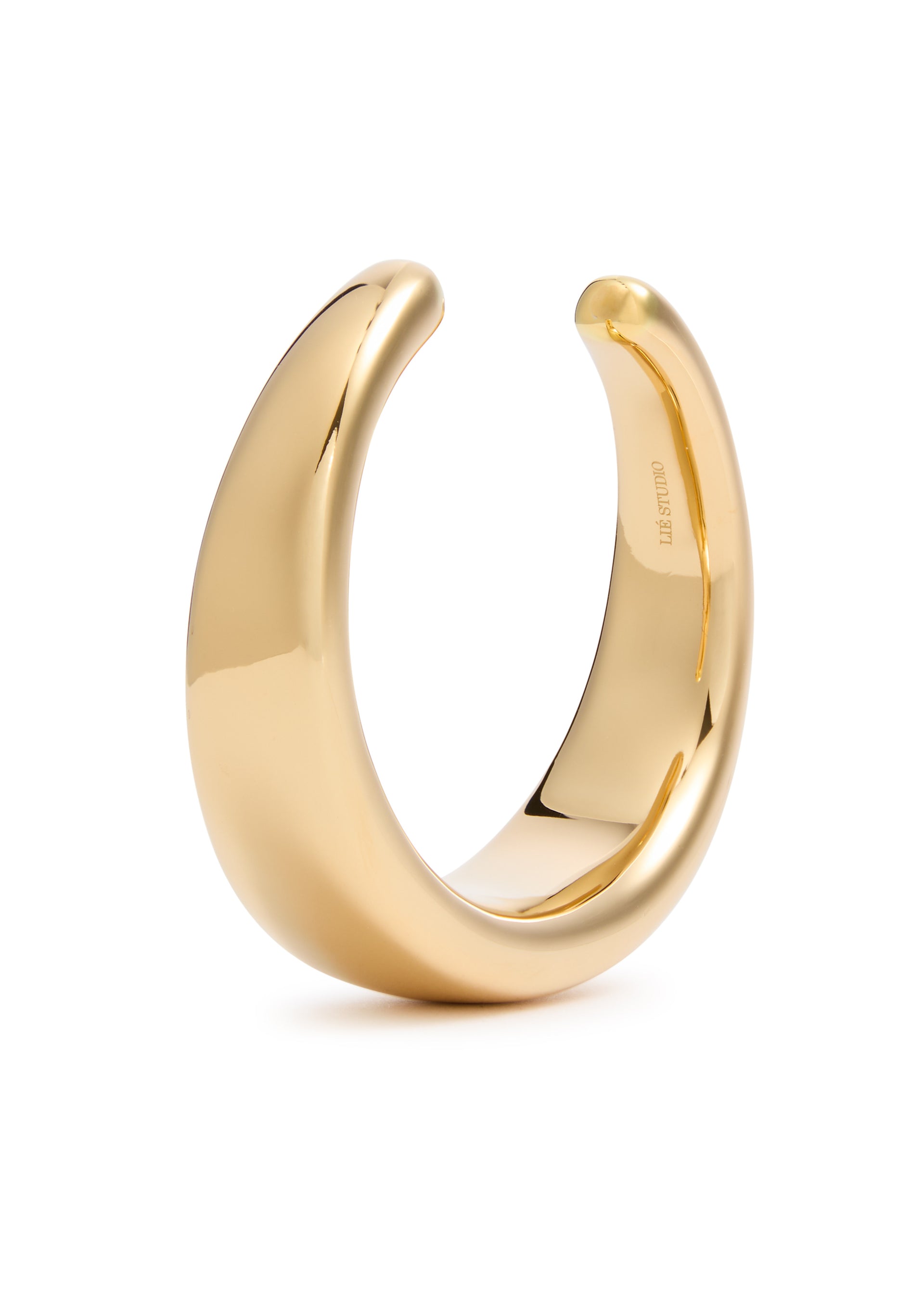 The Emma 18kt gold-plated cuff