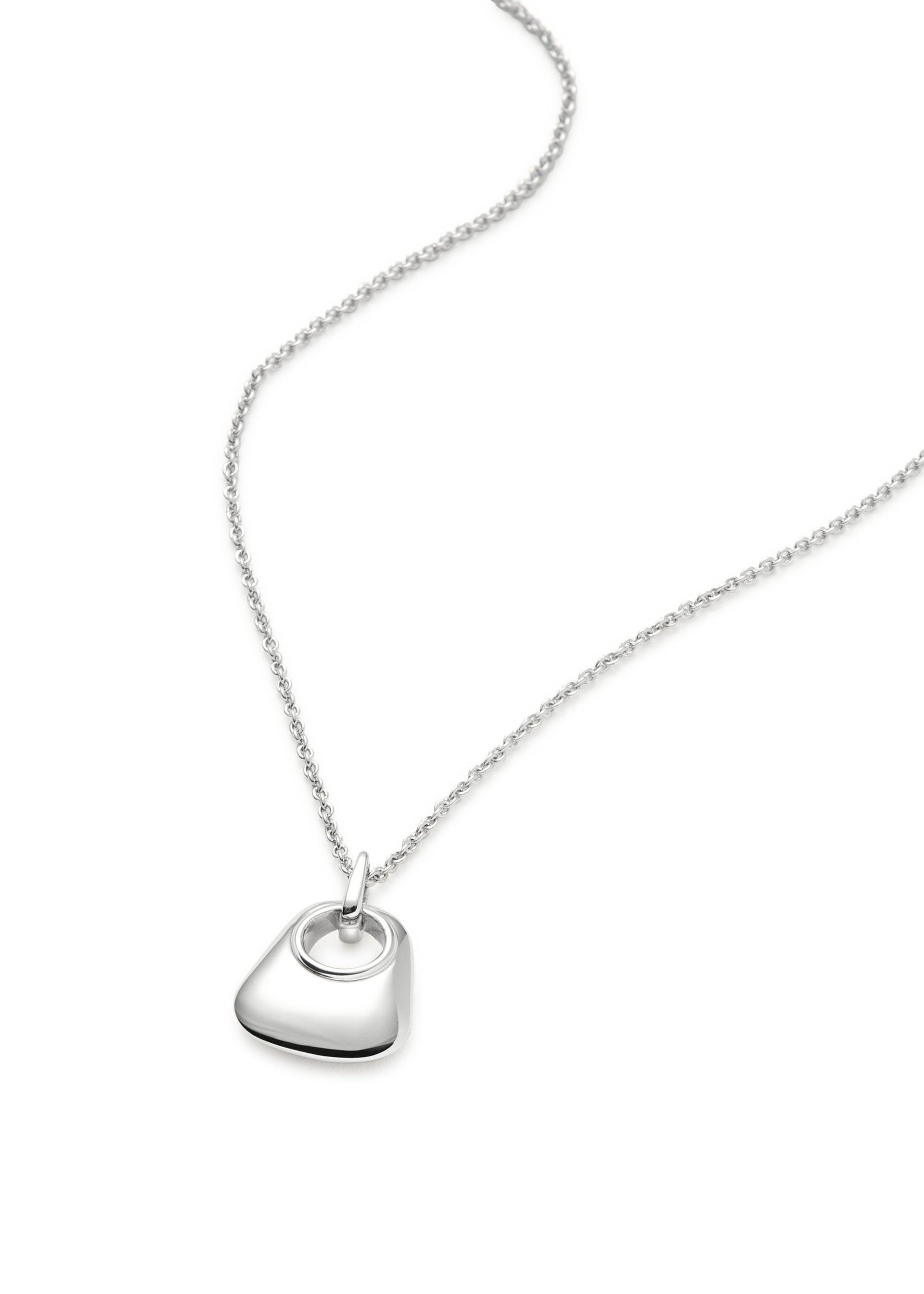 Hera Ridge mini silver-plated necklace